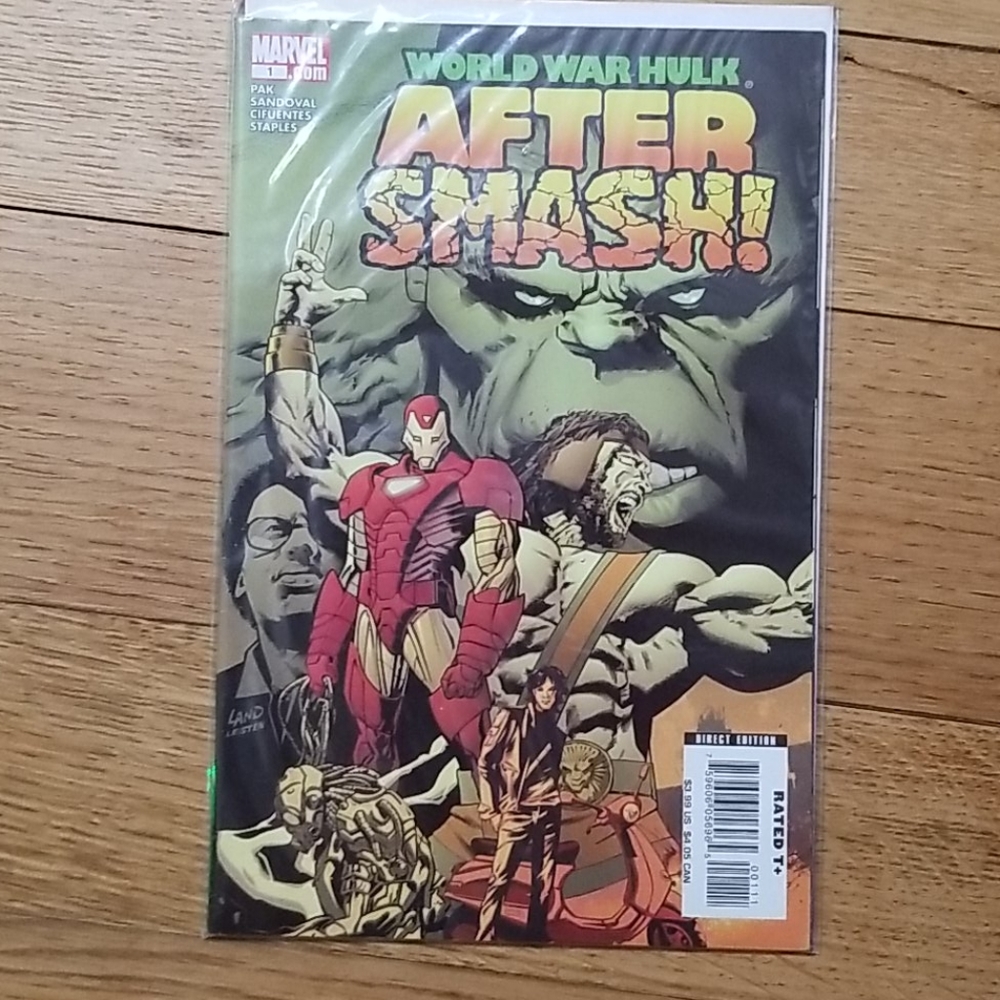 NWT World War Hulk After Smash #1